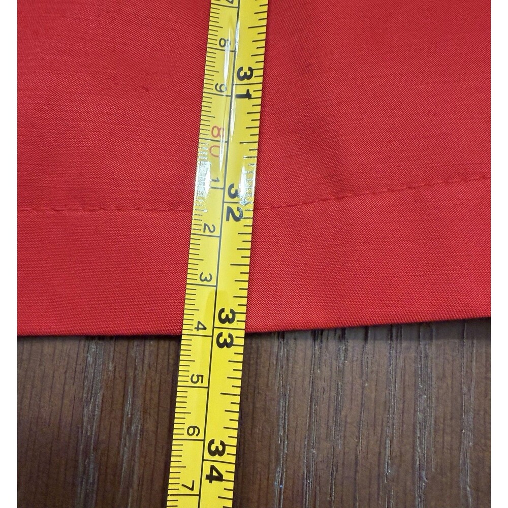 Ralph Lauren Black Label Women's Red Belted Double Breasted Trench Coat Luxury - Picture 8 of 13